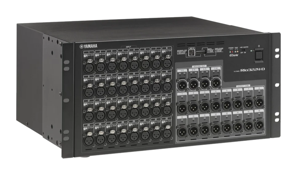 Yamaha Rio3224-D Digital Stage Box (FOH)